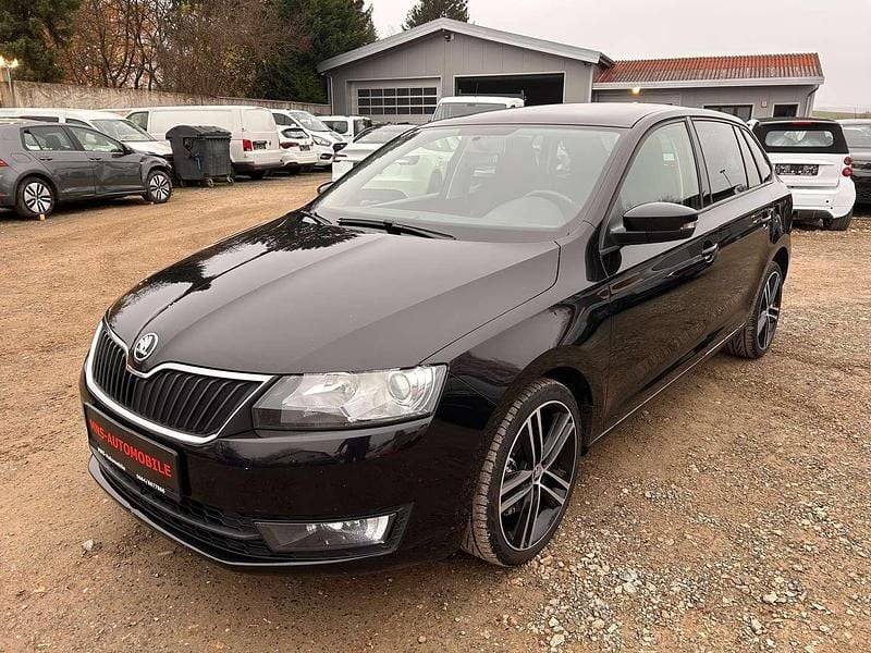 Schwarz Gebraucht 2015 Skoda Rapid Emotion Plus Kleinwagen | € 7.999 (Fairer Preis) - Bild 1/4