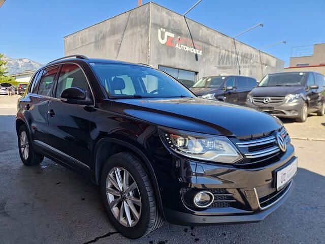 Schwarz Gebraucht 2014 VW Tiguan Sport SUV | € 12.590 (Guter Preis) - Bild 1/4