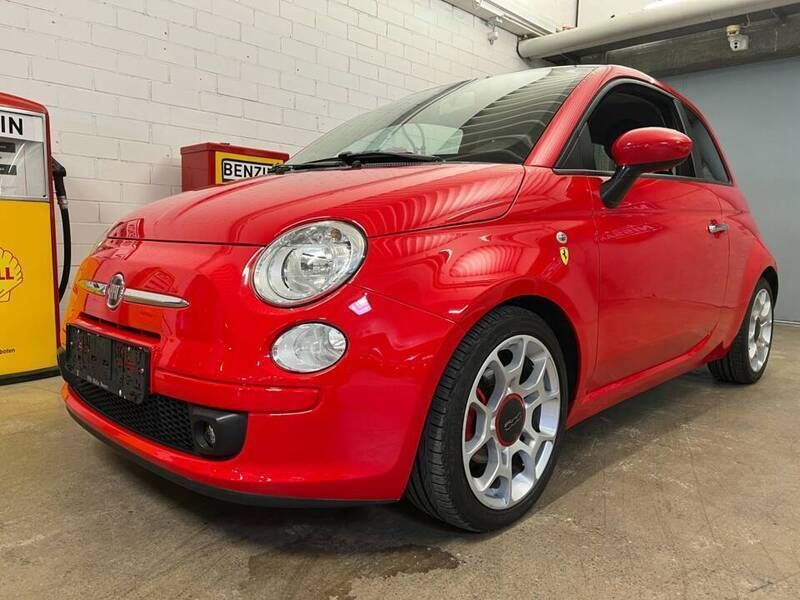 Rot Gebraucht 2008 Fiat 500 Kleinwagen | € 15.900 - Bild 1/4