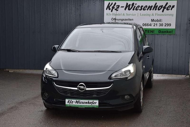 Gebraucht Opel Corsa 69 PS (50 kW) 2015 Grün Kleinwagen