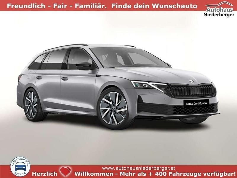 Grau Neu 2025 Skoda Octavia SportLine Kombi | € 39.993 (Fairer Preis) - Bild 1/3