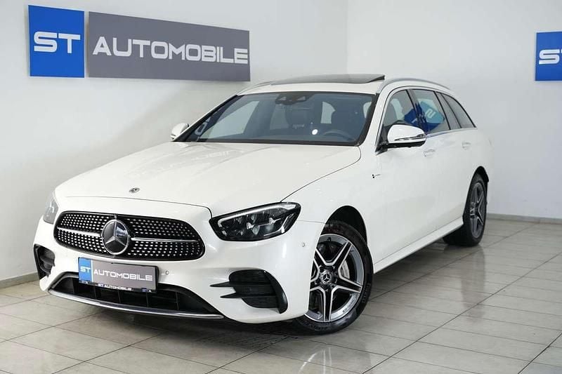 Gebraucht Mercedes E300 AMG line 194 PS (142 kW) 2021 Weiß Kombi