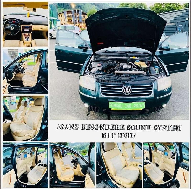 Gebraucht VW Passat Highline 150 PS (110 kW) 2002 Grün Limousine