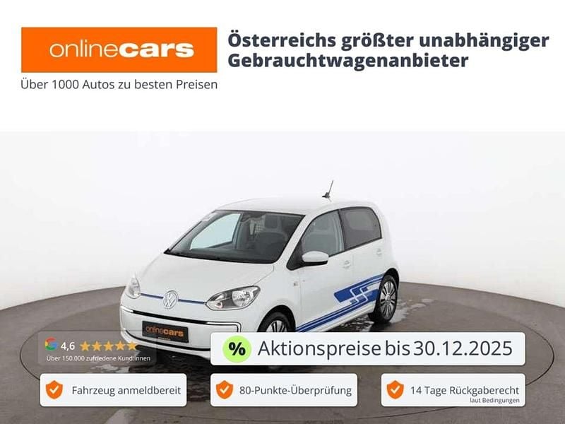 Weiß Gebraucht 2015 VW e-up! Kleinwagen | € 6.140 - Bild 1/4