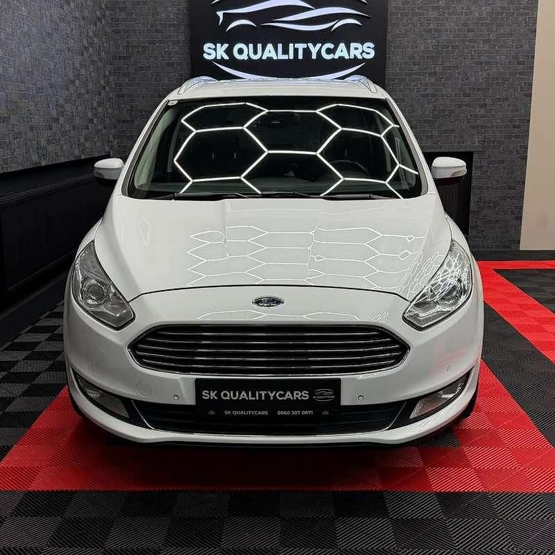 Gebraucht Ford Galaxy 150 PS (110 kW) 2019 Weiß Van / Kleinbus