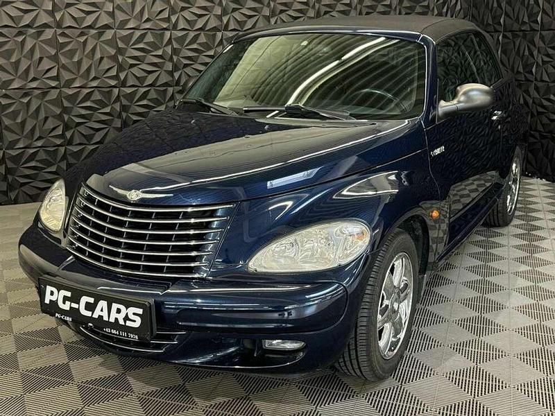 Blau Gebraucht 2006 Chrysler PT Cruiser Limited Cabrio | € 4.990 - Bild 1/4