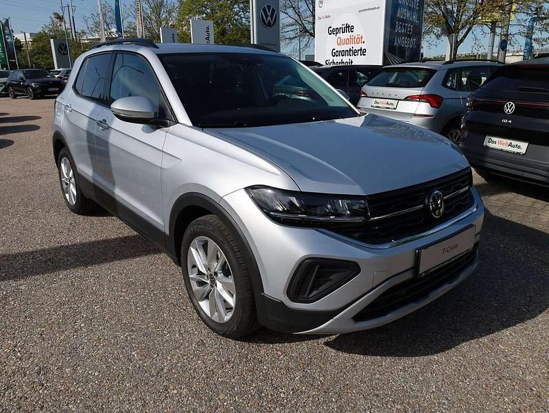 Neu VW T-Cross 95 PS (69 kW) 2025 Silber  metallic SUV