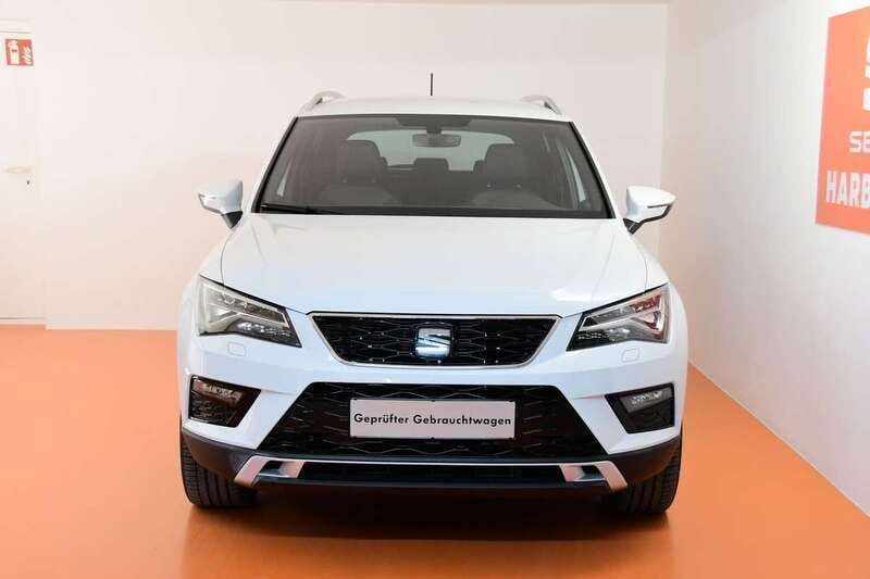 Gebraucht Seat Ateca 4Drive 150 PS (110 kW) 2017 Weiss  metallic SUV