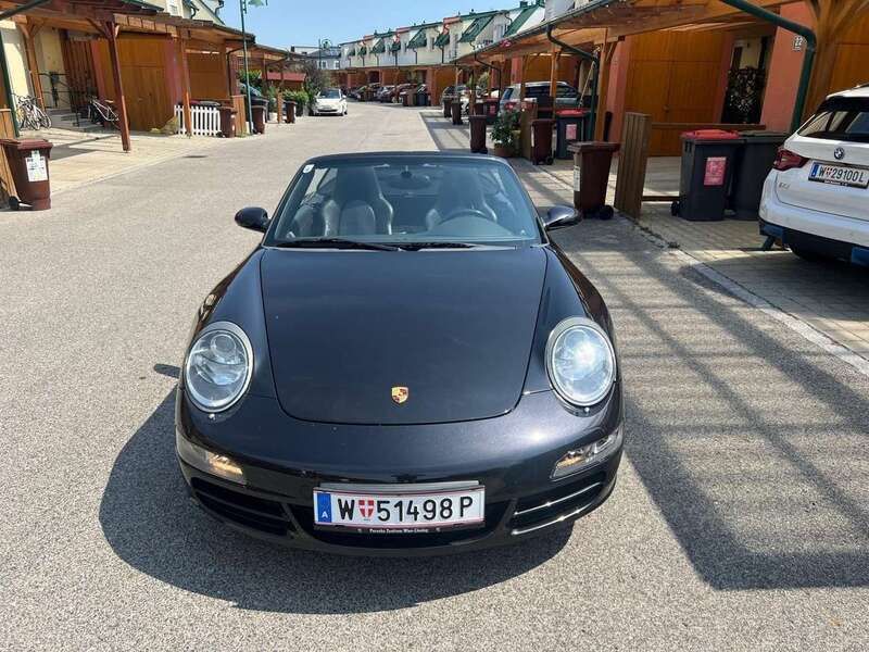 Schwarz Gebraucht 2007 Porsche 911 Carrera S Cabriolet Cabrio | € 55.000 - Bild 1/4