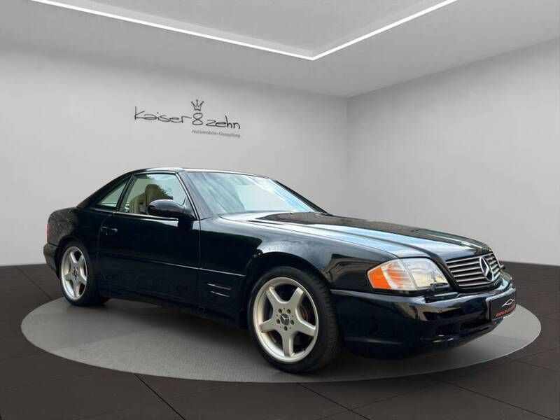 Gebraucht Mercedes SL500 306 PS (225 kW) 2001 Schwarz Cabrio