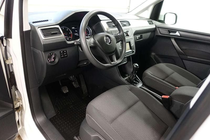 Gebraucht VW Caddy Trendline 102 PS (75 kW) 2017 Weiß Van / Kleinbus