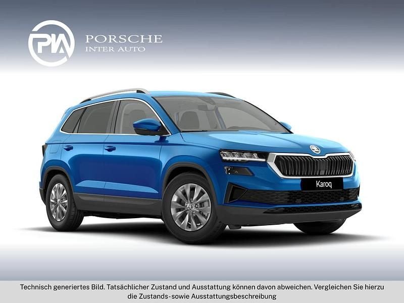 Mittelblau metallic Neu 2026 Skoda Karoq Selection SUV | € 34.990 (Guter Preis) - Bild 1/4