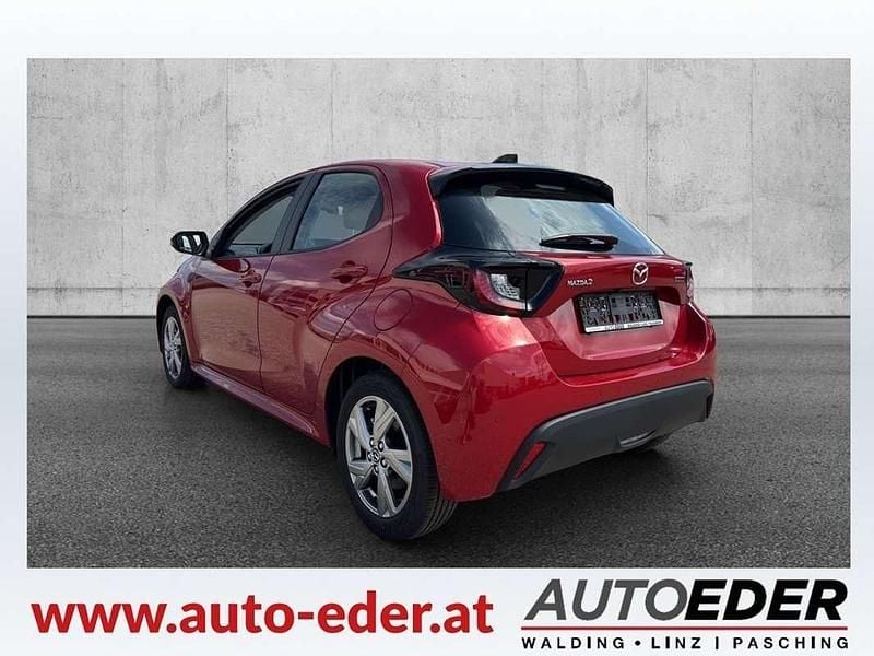 Neu Mazda 2 Exclusive-Line 92 PS (67 kW) 2025 Rot Limousine