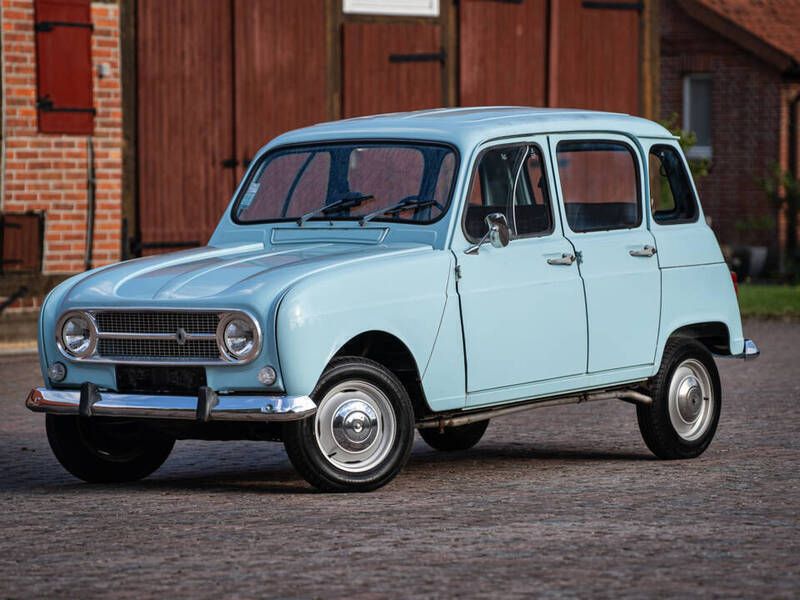 Blau Gebraucht 1974 Renault R4 Limousine | € 13.900 - Bild 1/4