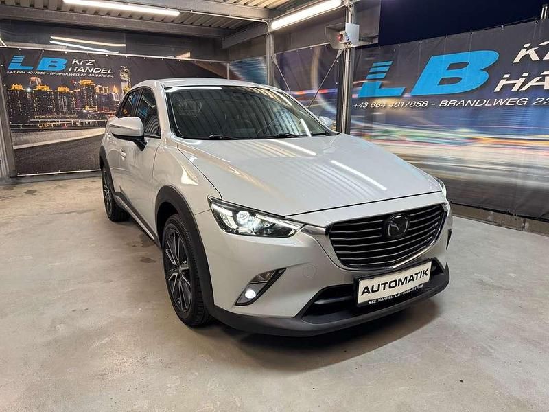 Gebraucht Mazda CX-3 Exclusive-Line 150 PS (110 kW) 2017 Weiß SUV