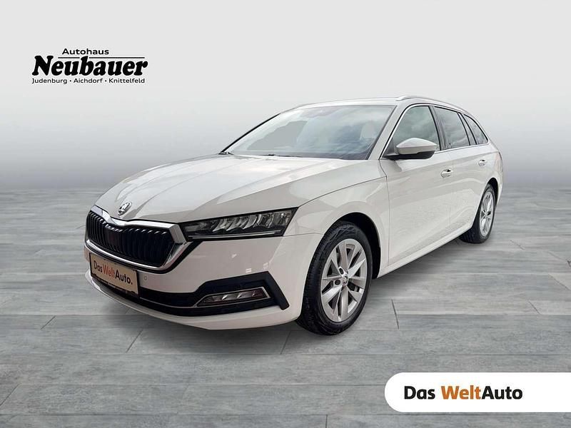 Weiss normal Gebraucht 2023 Skoda Octavia Style Kombi | € 21.490 (Fairer Preis) - Bild 1/4