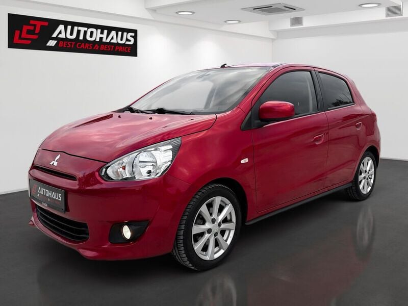 Rot Gebraucht 2013 Mitsubishi Space Star Intense Limousine | € 5.980 - Bild 1/4