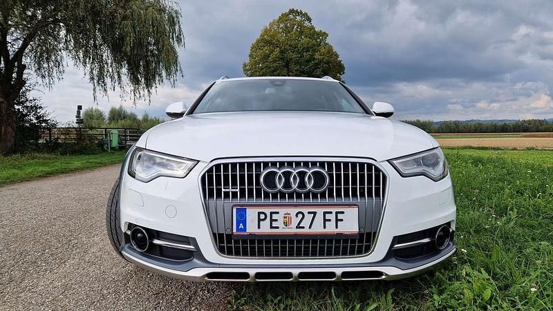 Weiß Gebraucht 2014 Audi A6 Allroad Kombi | € 24.800 (Teuer) - Bild 1/4
