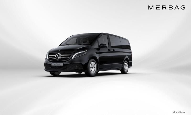 Gebraucht Mercedes V220 163 PS (119 kW) 2020 Schwarz Van / Kleinbus