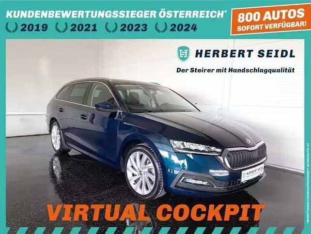Blau Gebraucht 2022 Skoda Octavia Style Kombi | € 20.880 (Superpreis) - Bild 1/4