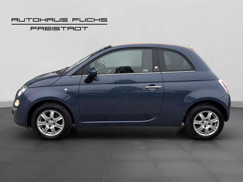 Gebraucht Fiat 500 Lounge 69 PS (50 kW) 2013 Mittelblau  normal Cabrio