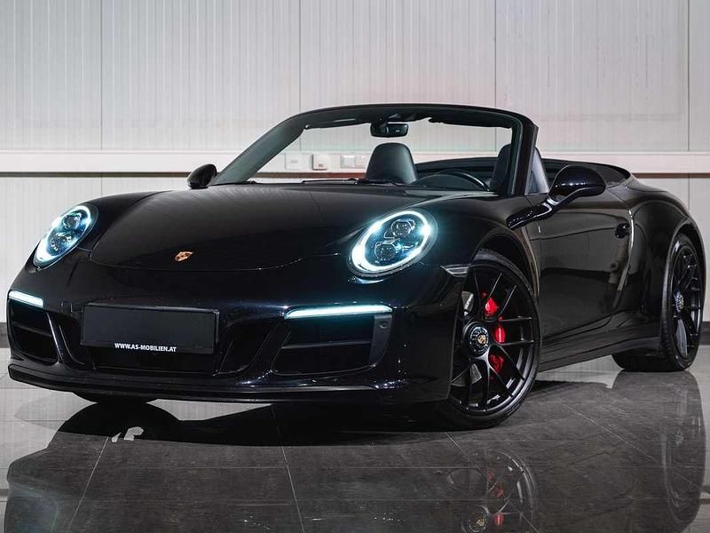 Schwarz Gebraucht 2018 Porsche 911 Carrera Cabriolet Cabrio | € 134.990 - Bild 1/4