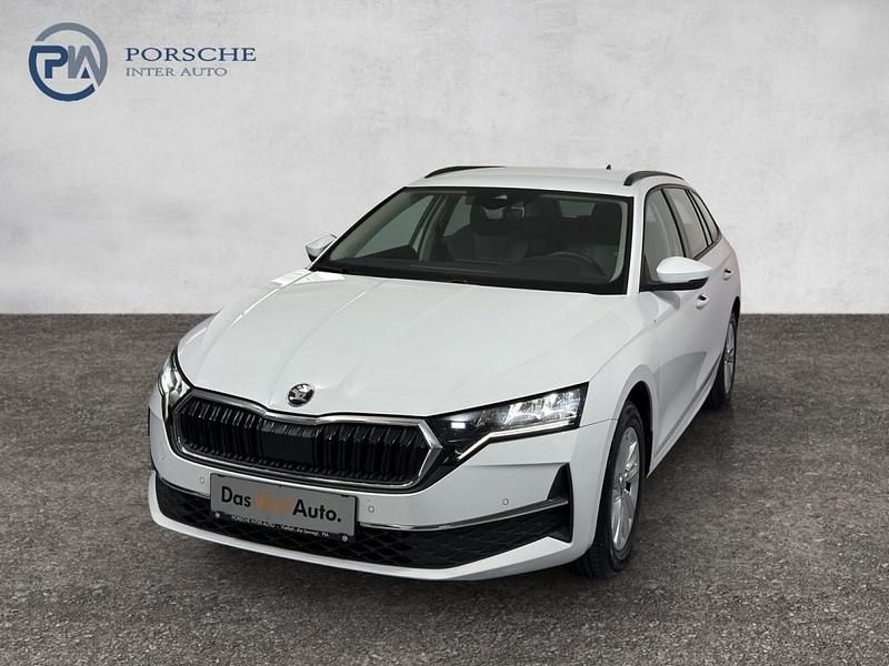 Weiss metallic Gebraucht 2025 Skoda Octavia Selection Kombi | € 33.390 (Fairer Preis) - Bild 1/4