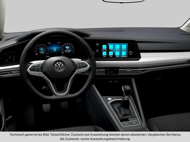 Gebraucht VW Golf VIII Life 116 PS (85 kW) 2022 Weiß Limousine