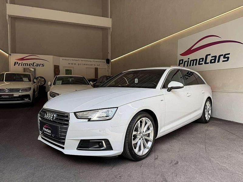 Weiß Gebraucht 2018 Audi A4 S-Line Kombi | € 23.900 (Etwas zu teuer) - Bild 1/4