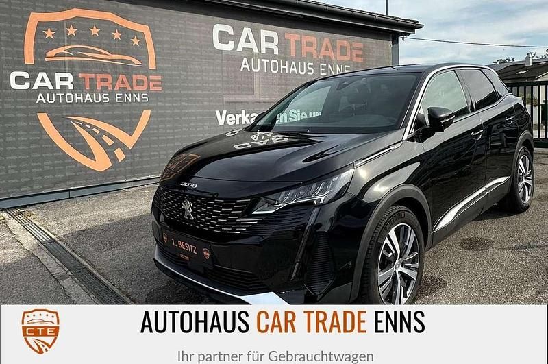 Schwarz Gebraucht 2022 Peugeot 3008 Allure SUV | € 21.999 (Fairer Preis) - Bild 1/4