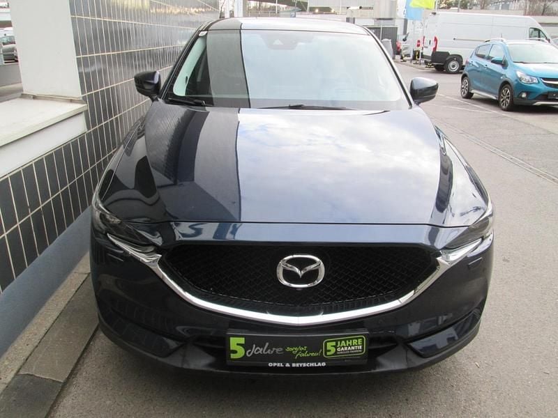 Gebraucht Mazda CX-5 184 PS (135 kW) 2019 Blau SUV