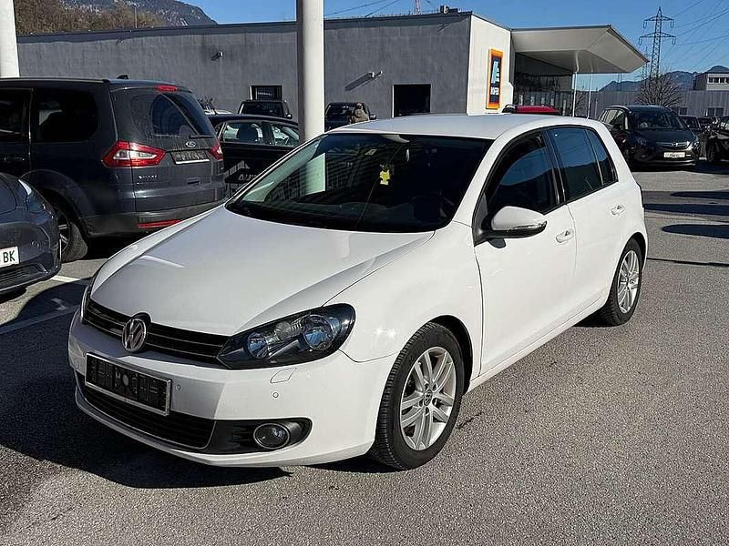 Gebraucht VW Golf Highline 110 PS (80 kW) 2009 Weiß Limousine