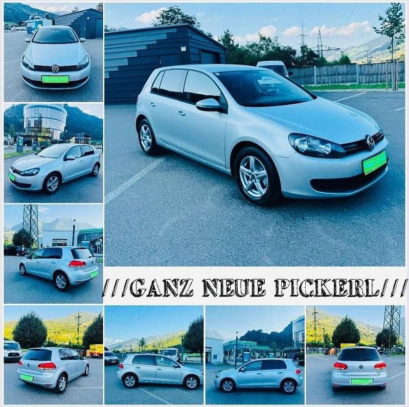 Gebraucht VW Golf VI Highline 105 PS (77 kW) 2011 Silber Kleinwagen