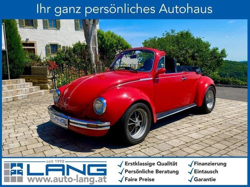Rot Gebraucht 1974 VW Käfer S Cabrio | € 24.990 - Bild 1/4