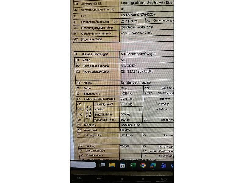 Gebraucht MG ZS Luxury 114 kW (156 PS) 2021 Blau SUV