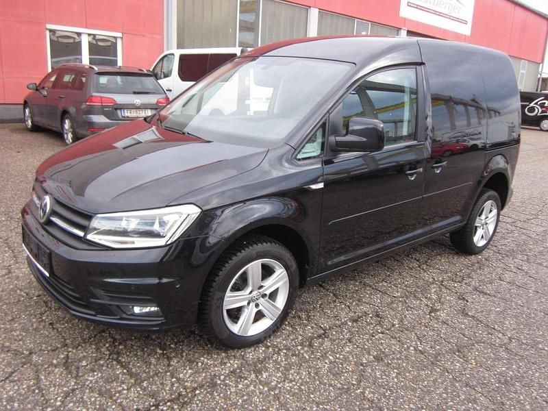 Gebraucht VW Caddy 150 PS (110 kW) 2019 Schwarz Van / Kleinbus