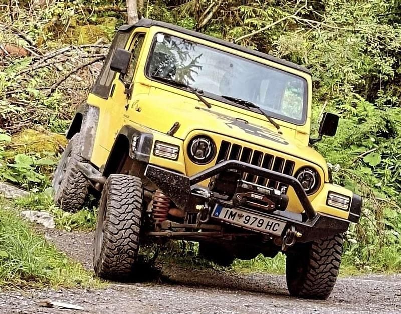 Gebraucht Jeep Wrangler Sport 177 PS (130 kW) 2002 Gelb SUV