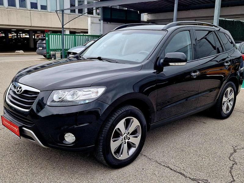 Schwarz Gebraucht 2012 Hyundai Santa Fe SUV | € 10.333 - Bild 1/4