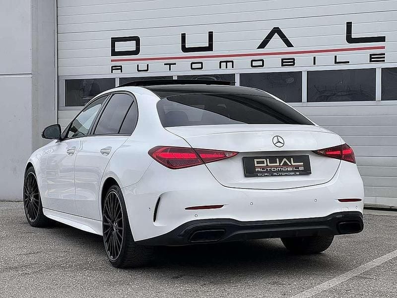 Gebraucht Mercedes C200 AMG line 163 PS (119 kW) 2022 Weiß Limousine