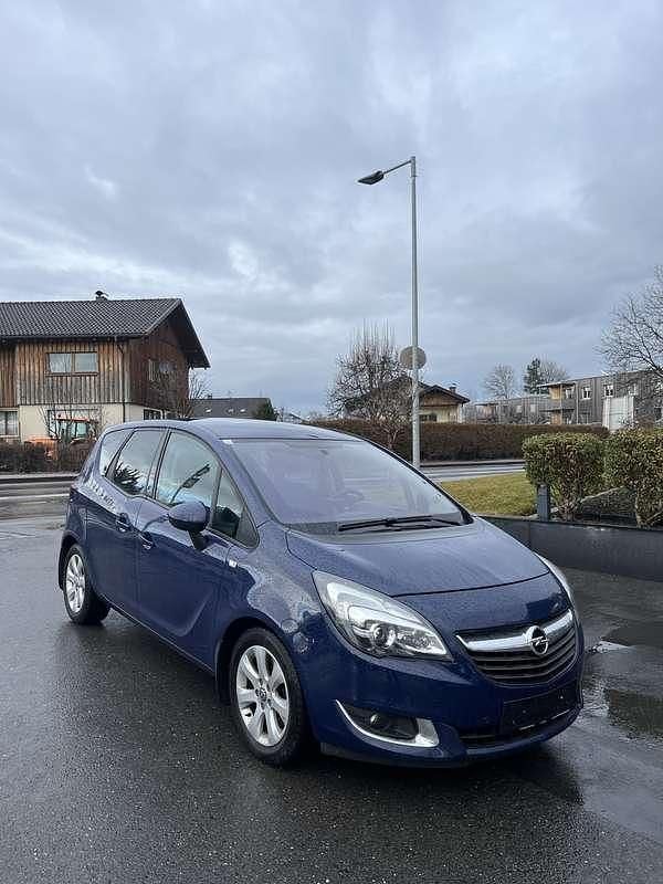 Gebraucht Opel Meriva 140 PS (102 kW) 2014 Blau Van / Kleinbus