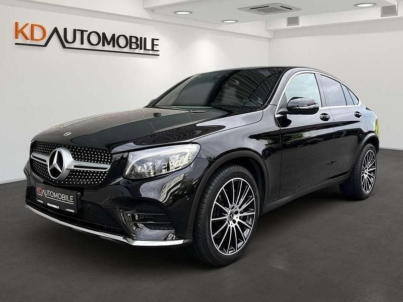 Schwarz Gebraucht 2019 Mercedes GLC220 AMG line Coupé | € 35.950 (Guter Preis) - Bild 1/4