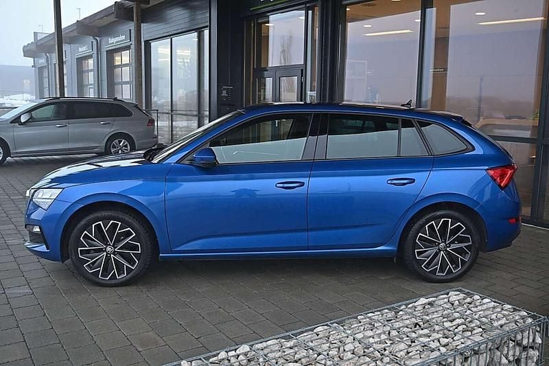 Gebraucht Skoda Scala Style 116 PS (85 kW) 2020 Blau Kleinwagen