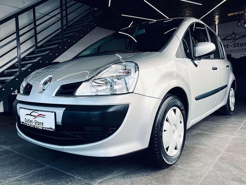 Gebraucht Renault Grand Modus Expression 75 PS (55 kW) 2008 Silber Van / Kleinbus