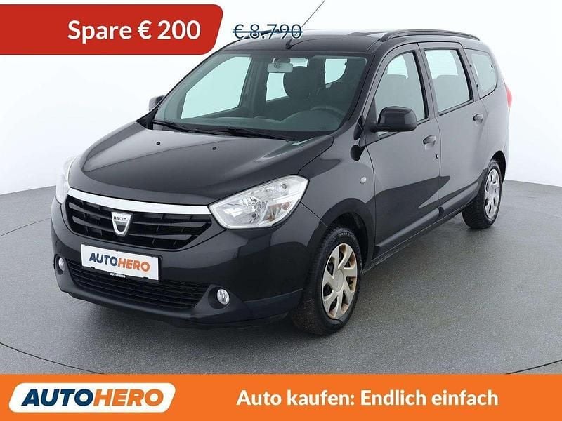 Gebraucht Dacia Lodgy Lauréate 102 PS (75 kW) 2016 Schwarz Van / Kleinbus