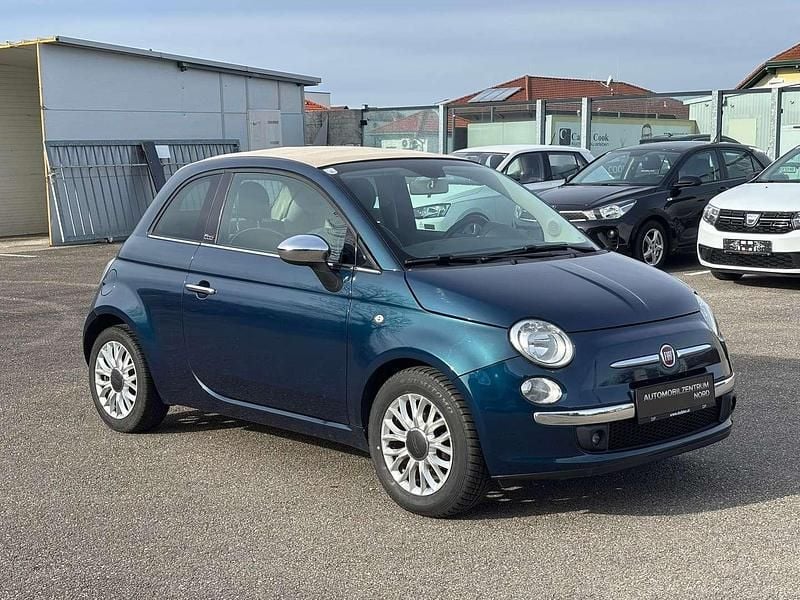 Gebraucht Fiat 500C Lounge 69 PS (50 kW) 2015 Blau Cabrio
