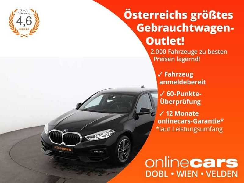Schwarz Gebraucht 2022 BMW 120 Sport Line Kleinwagen | € 26.490 (Guter Preis) - Bild 1/4