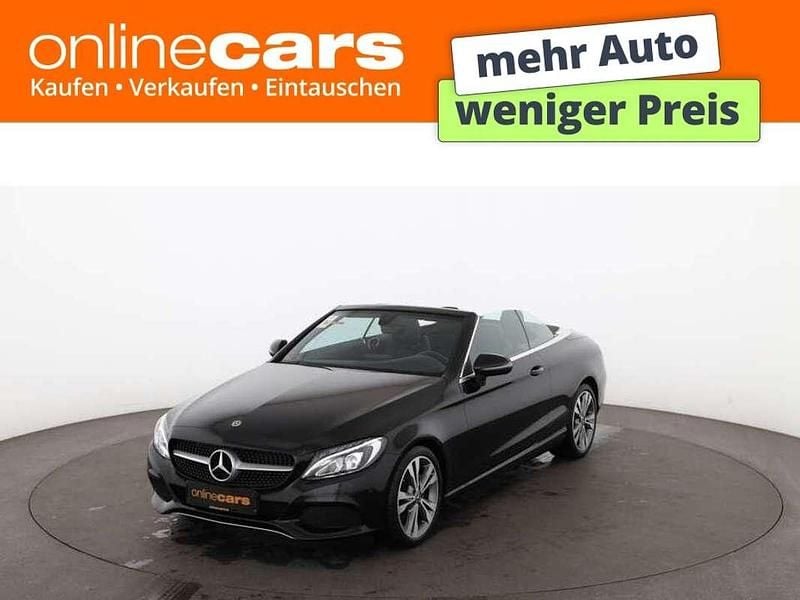 Gebraucht Mercedes C220 170 PS (125 kW) 2018 Schwarz Cabrio
