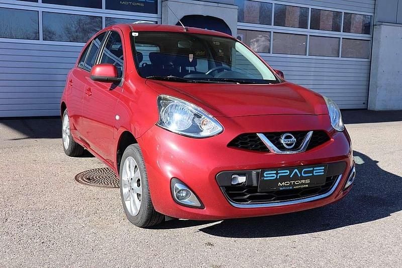 Gebraucht Nissan Micra Acenta 80 PS (58 kW) 2016 Rot Kleinwagen