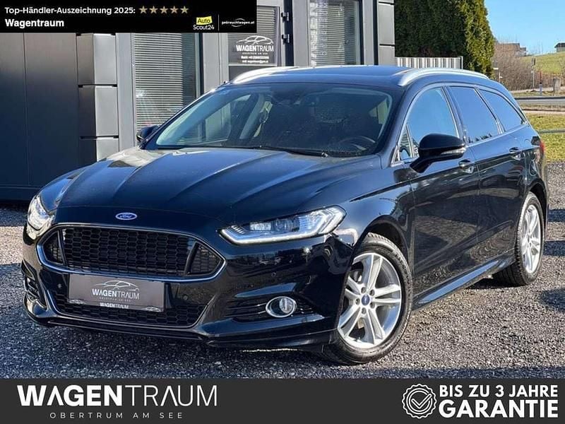 Gebraucht Ford Mondeo Titanium 150 PS (110 kW) 2016 Schwarz Kombi