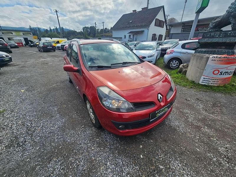 Gebraucht Renault Clio GrandTour Expression 75 PS (55 kW) 2008 Rot Kombi